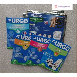 Urgo Chăm sóc vết thương cá nhân ( Combo Urgo dùng cho gia đình)