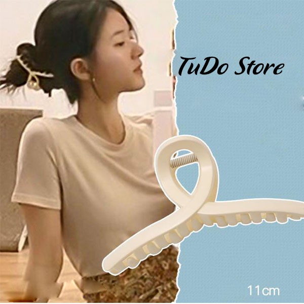 Kẹp tóc càng cua đơn giản thanh lịch phong cách hàn quốc dành cho nữ KT1