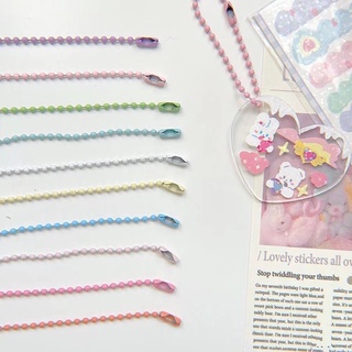 Dây xích bi làm móc khoá handmade DIY