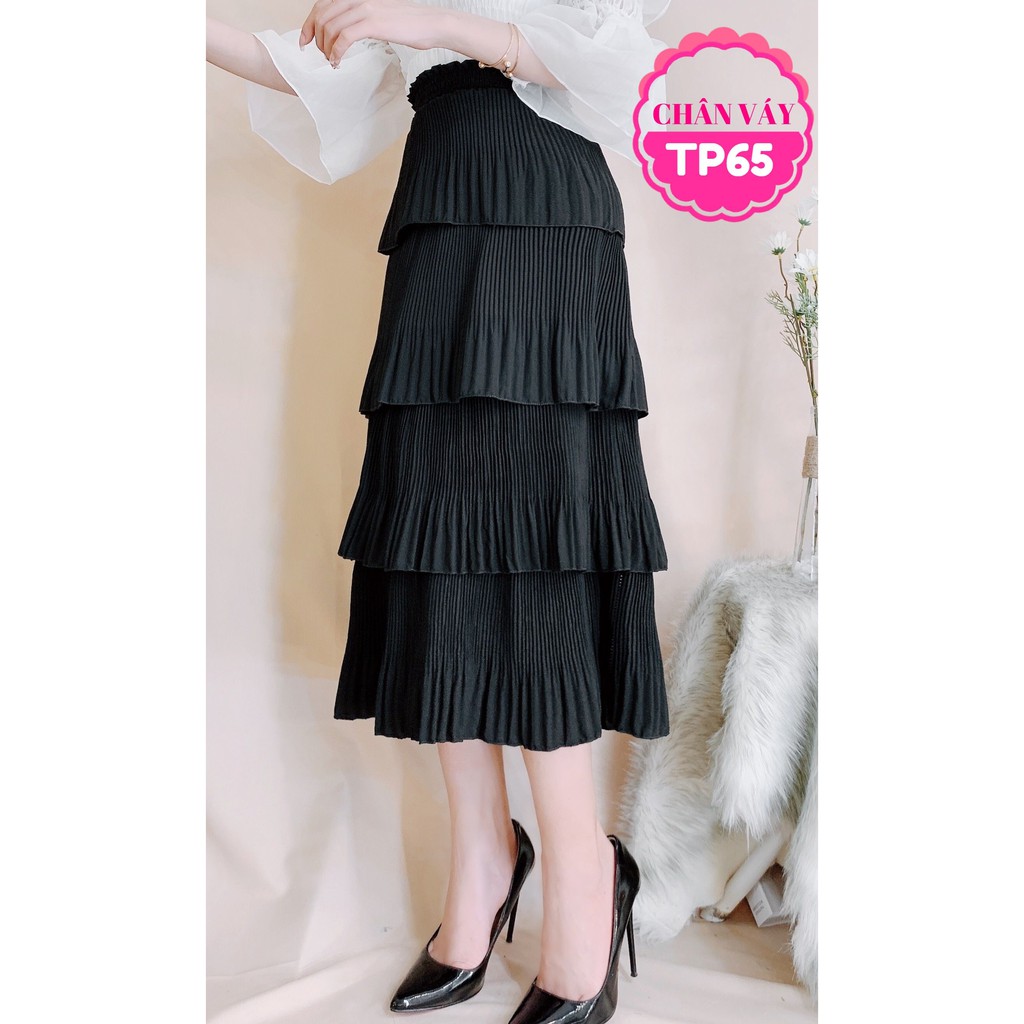 CHÂN VÁY XẾP LI TẦNG DÀI -  CHÂN VÁY TẦNG XINH XẮN TP65 ⚡FREESHIP⚡100% ẢNH THẬT⚡ NN CHUYÊN SỈ - NN STORE | BigBuy360 - bigbuy360.vn