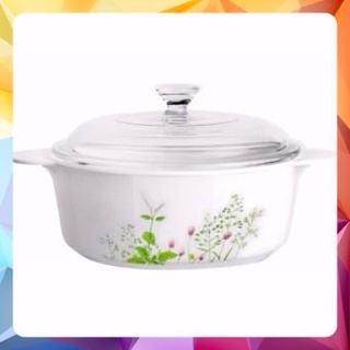 Nồi thuỷ tinh tròn Pháp Corningware P-12-22-PVG 1.25L-2.25L Provence Garden