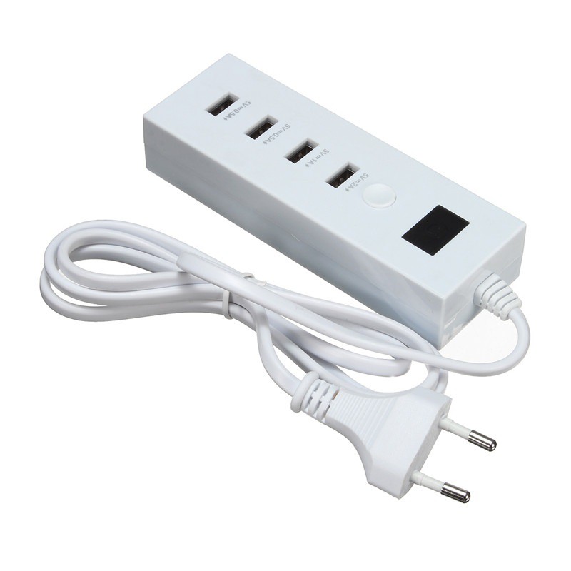 Hub usb chia cổng sạc dự phòng cho điện thoại sạc siêu nhanh với cổng sạc 2A - Hub Charger Station