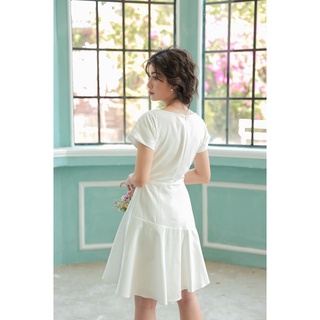 OLV - Đầm Asymmetric Embroidered Dress