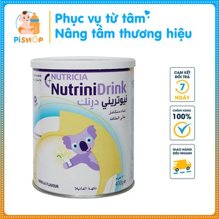 Sữa năng lượng cao cho bé tăng cân - sữa nutricia nutrinidrink vị vani 400g