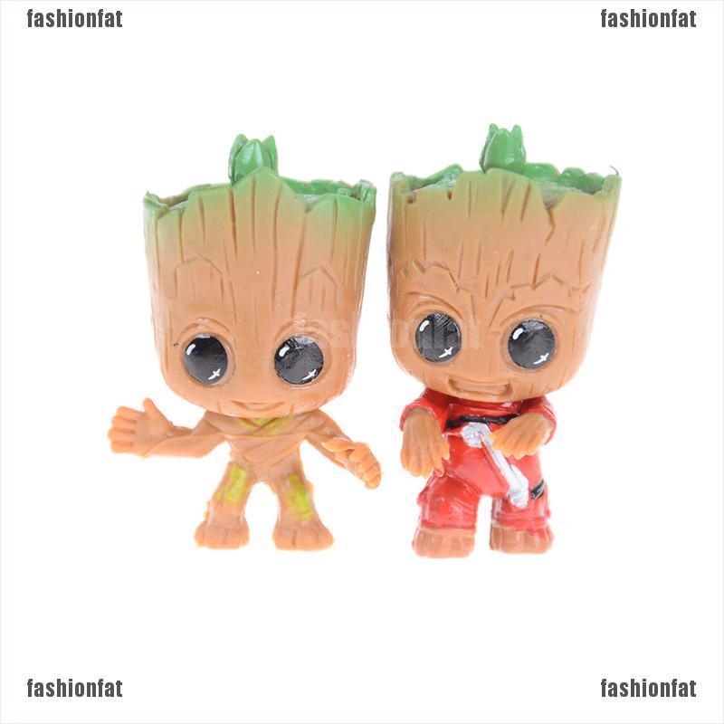 Set 4 Mô Hình Đồ Chơi Nhân Vật Baby Groot Trong Phim Guardians Of The Galaxy