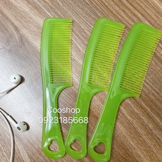 Lược chải tóc màu xanh ngọc, lược chải đầu không đau tóc