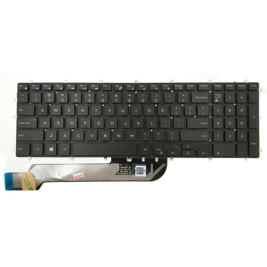 Bàn Phím Laptop Dell Inspiron 15 5565 5567 5570 5575 7566 7567 DELL Vostro 5568 7570 7580   Hàng ZIn Có LED