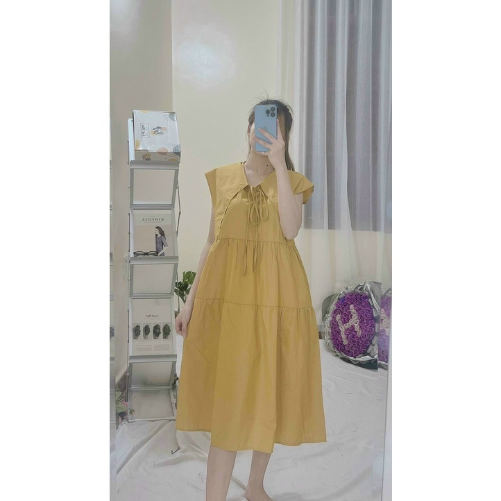 Váy bầu sát nách - V213