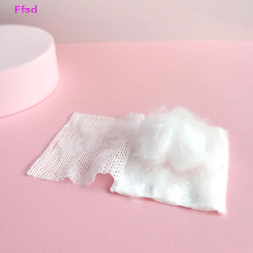 Túi 50 Miếng Bông Tẩy Trang Mềm Mại Có Thể Giặt Được