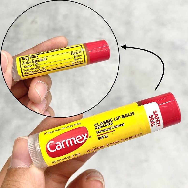 [Đủ dòng] Son Dưỡng Carmex Top 1 Nước Mỹ (Unbox)