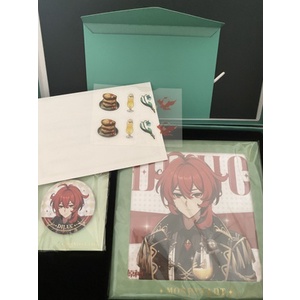 [có sẵn] hộp quà birthday box genshin impact chính hãng từ official shop