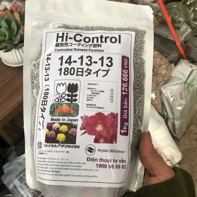 Phân trì tan chậm Nhật Bản Hi-Control 300g