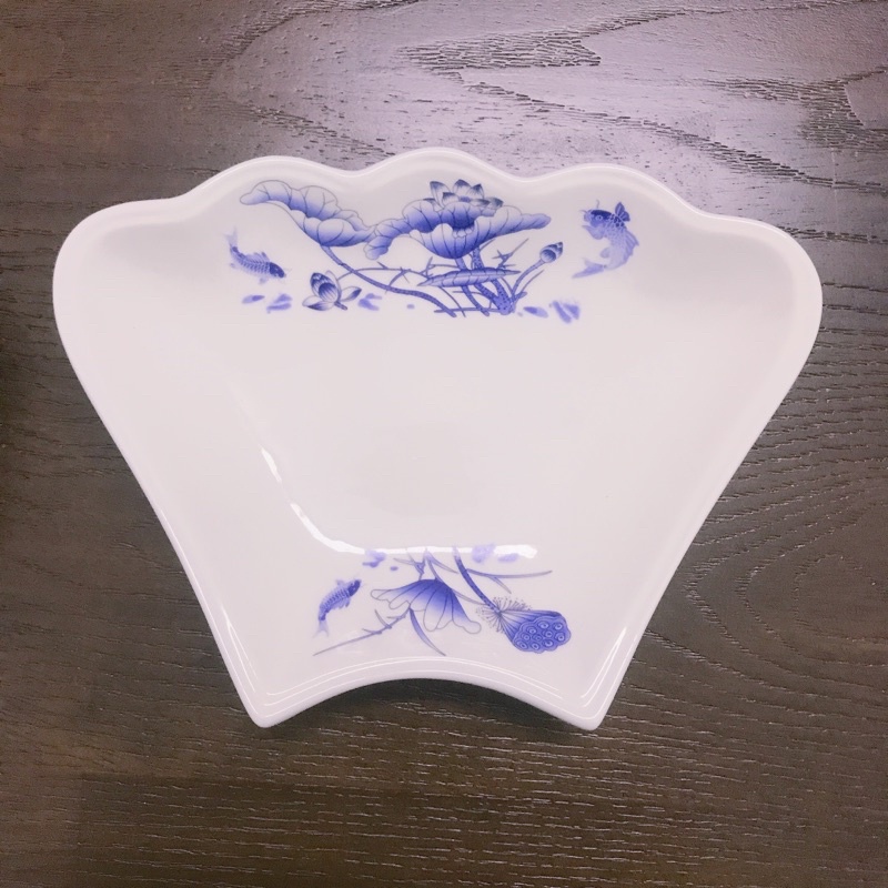 Đĩa lẻ Bộ Hoa Mặt Trời Minh Châu loại có hoa văn.