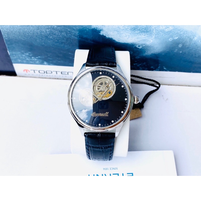 Đồng hồ nữ dây da Ingersoll The Vamp Ladies Automatic Watch I07002 hàng thumbnail