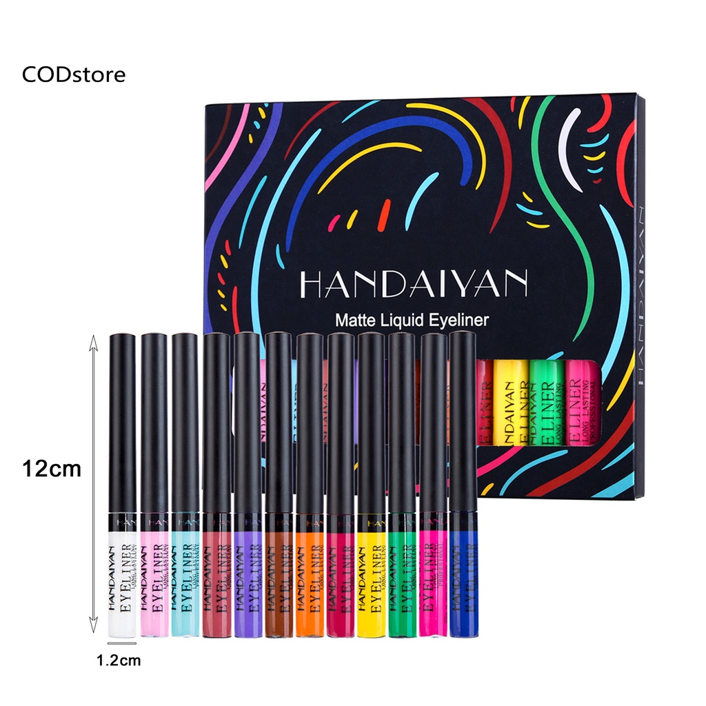 Bút kẻ mắt dạng lỏng chống thấm nước màu sắc thời trang
 | BigBuy360 - bigbuy360.vn