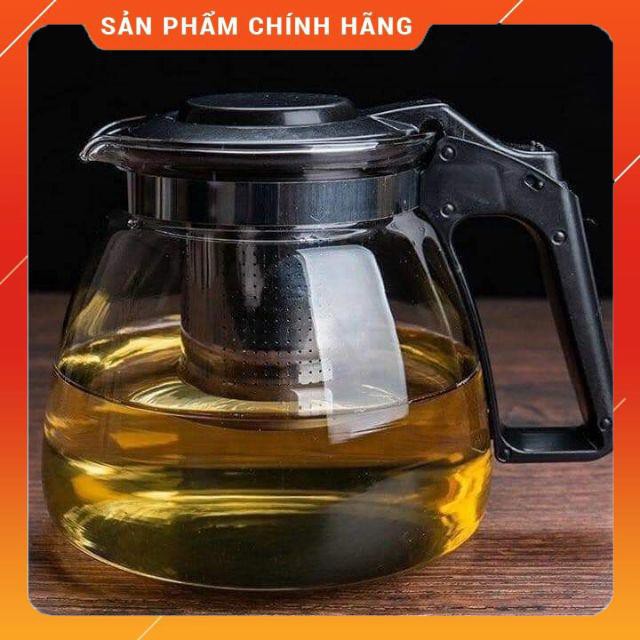 [HÀNG SIÊU TỐT] Bộ ấm pha trà kèm bình lọc và 4 chén