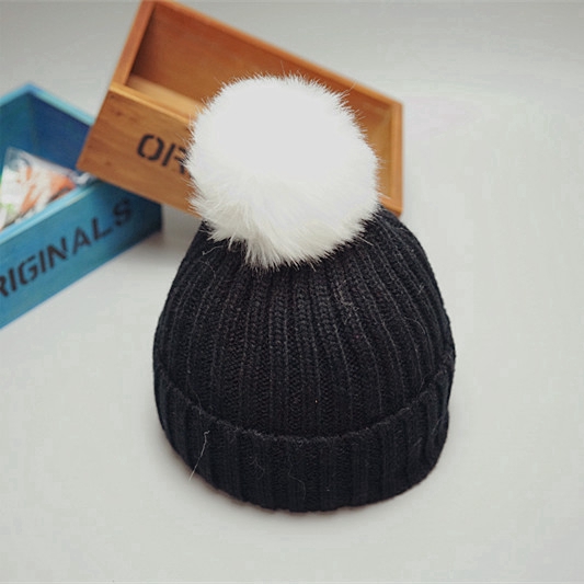 Children's warm breathable hat cute fashion light solid color leisure outdoor sports