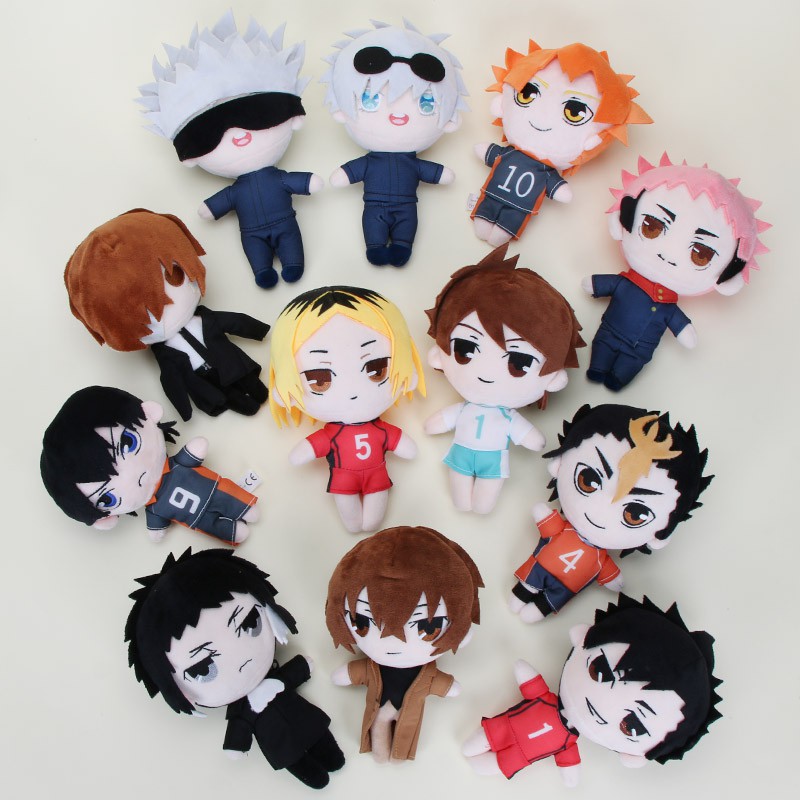 Thú nhồi bông nhân vật Haikyuu No.10 Syo Hinata No.9 Tobio vui nhộn Haikyuu Jujutsu Kaisen plush doll Bungo Bungou Stray Dogs toy