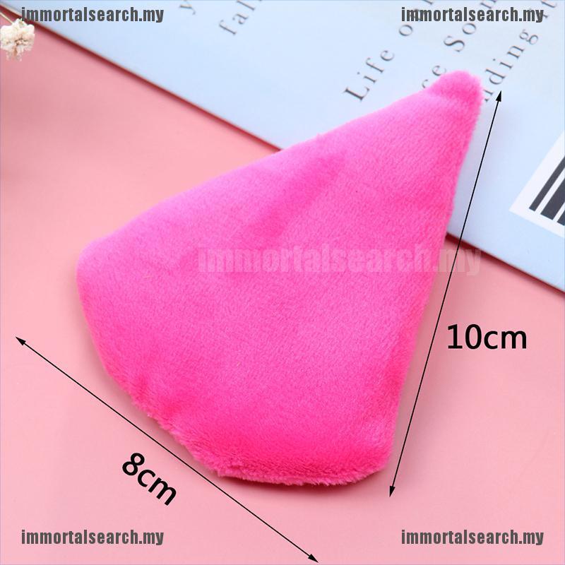 (hàng Mới Về) Mút Trang Điểm Hình Tam Giác Mini Bằng Vải Nhung | BigBuy360 - bigbuy360.vn