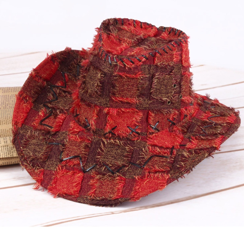 Mũ Cao Bồi Cao Bồi Chống Nắng Thoáng Khí Phong Cách Cao Bồi Phương Tây Cổ Điển