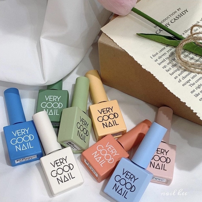 Sơn very good nail chính hãng hàn quốc set bless 2021
