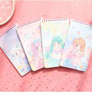 Sổ Lò Xo Cô Gái Cute- S4
