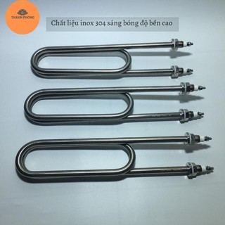 Thanh Nhiệt Điện Trở U Kép , Thiết Bị Linh Kiện Tủ Cơm , Nồi Đun Nước...inox 304 220V 380V