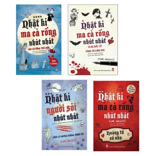 Sách - Combo Nhật ký Ma Cà Rồng Nhút Nhát/ Người Sói Nhút Nhát (4 cuốn từ 1* đến 4*)