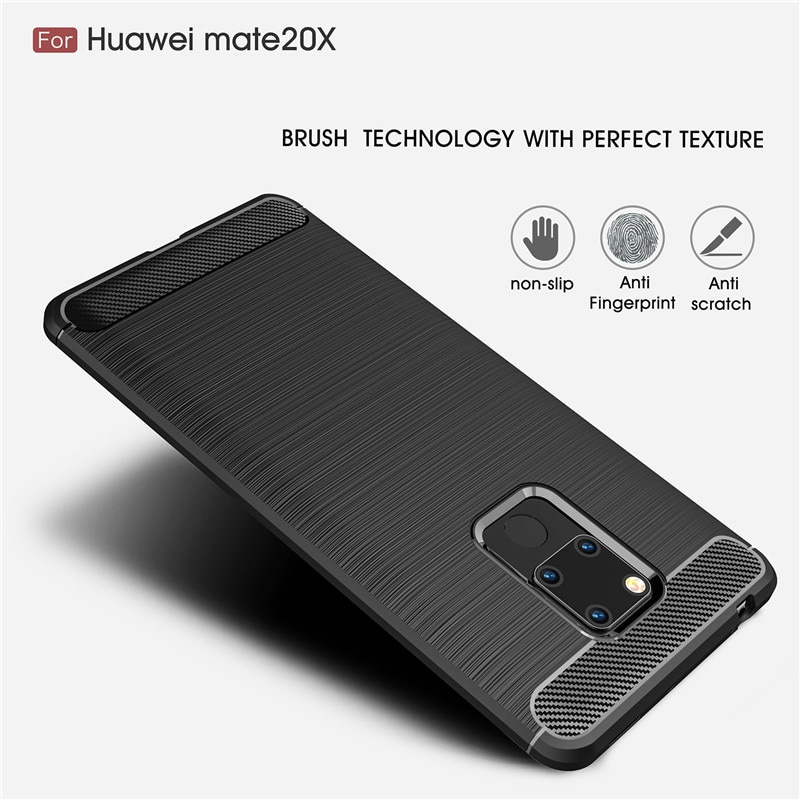 Ốp điện thoại silicon chống sốc cho Huawei Mate 20X Huawei Mate 20 X Mate 20 X Capas Coque