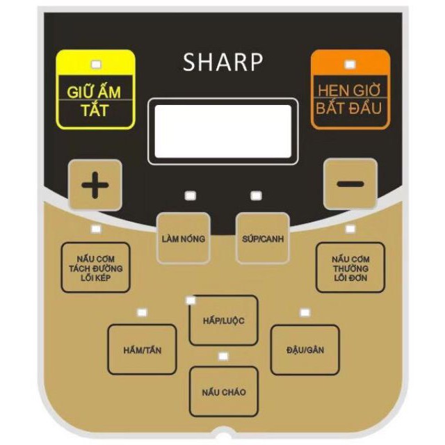 Nồi cơm điện tách đường SHARP model 2019 Công suất 900W bảo hành 12 tháng
