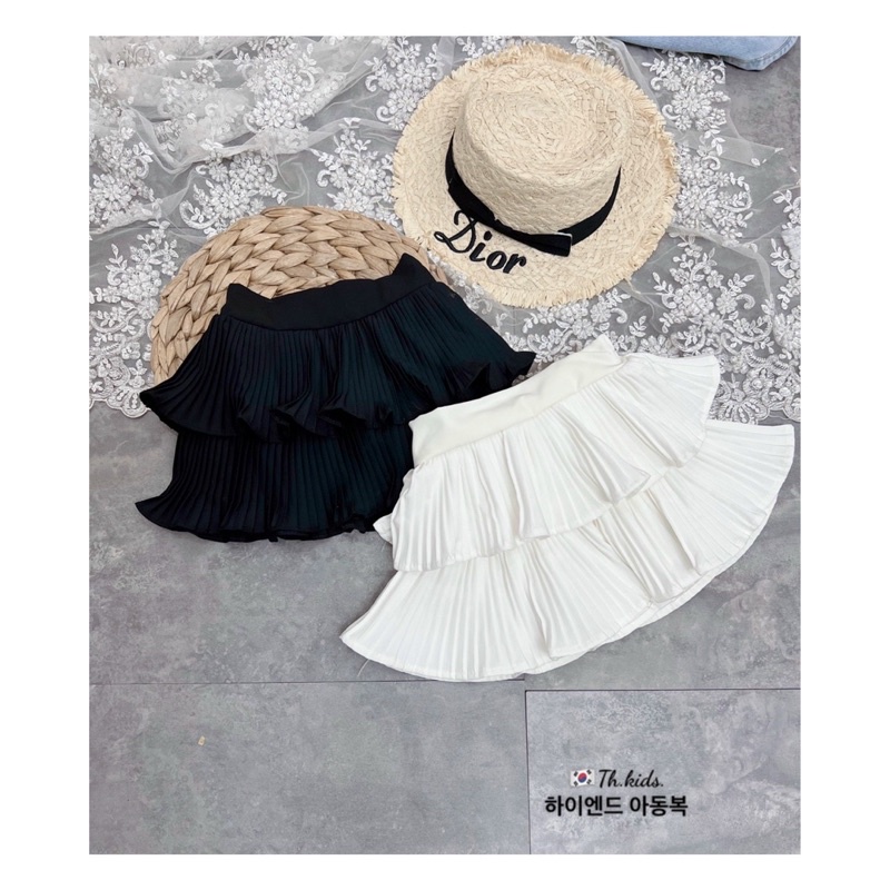chân váy tầng cho bé dáng ngắn 10-18kg( hàng quảng châu)