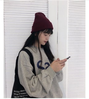 mũ len beanie dài