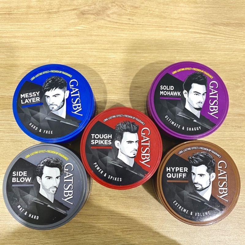 Keo vuốt tóc Gatsby Styling wax 75g chất sáp đa dạng dễ vuốt hàng công ty nhập khẩu uy tín an toàn
