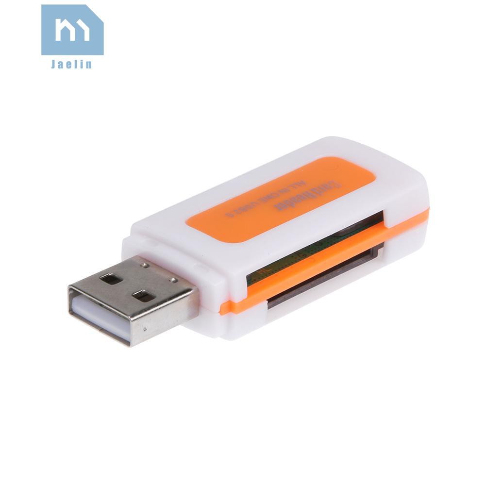 Đầu Đọc Thẻ Nhớ Sd / Mmc Tf Ms M2 Với 4 Khe Cắm Usb 2.0