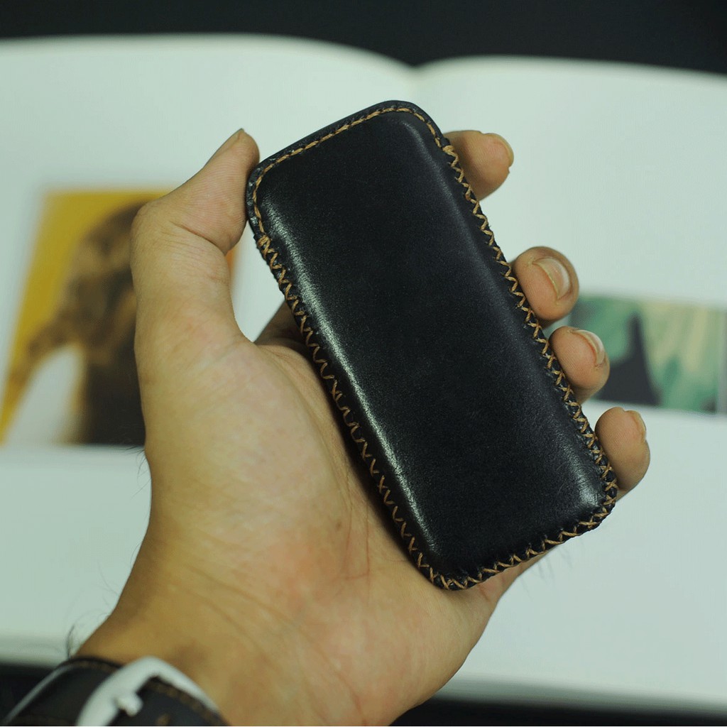 Bao da điện thoại Nokia 8800 - Đồ da Handmade - Da bò nhập khẩu VI618