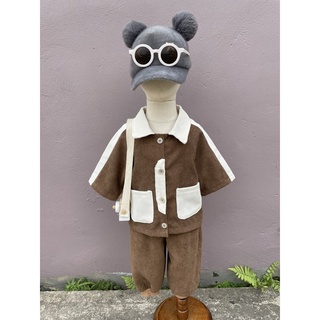 Bộ đồ dài thu đông siêu xinh BĐ06 -Be Trendy phong cách Hàn quốc cho bé trai/gái