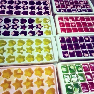 Khuôn 21 viên ngôi sao hoa làm thạch trà sữa rau câu nhựa hofaco