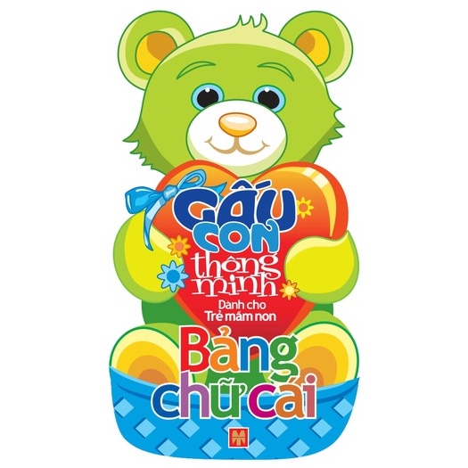 Sách: Gấu Con Thông Minh - Bảng Chữ Cái - TSMN