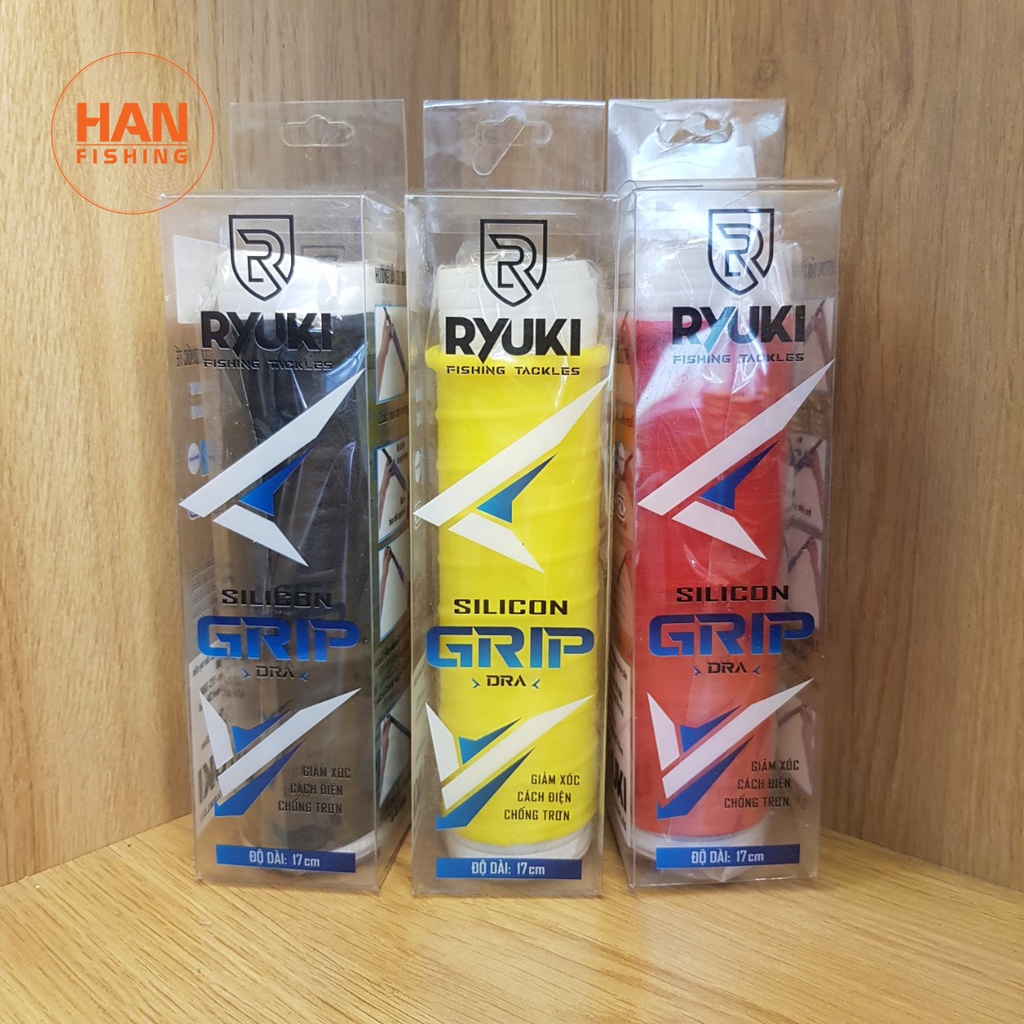 Bọc Cán Cần RYUKI - Quấn cán cần câu bằng cao su siêu bền – Han Fishing