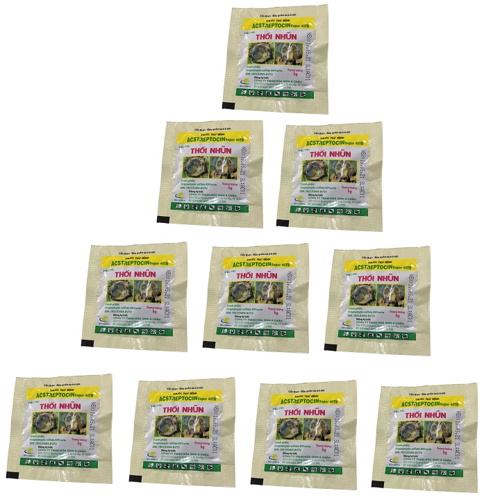 Acstreptocin Super 40TP – Viên sủi trị bệnh thối nhũn trên phong lan, cây trồng mới
