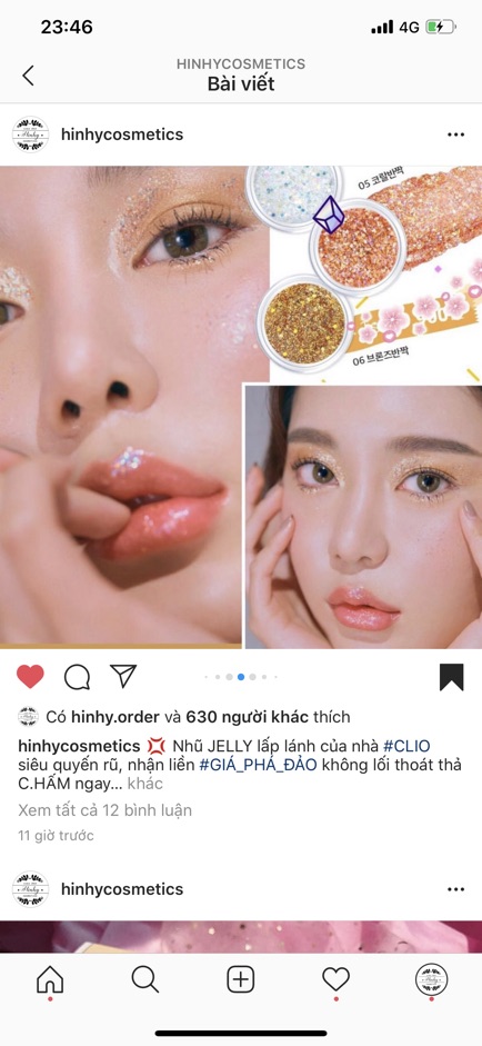 Nhũ lấp lánh TWINKLE POP JELLY GLITTER CLIO | BigBuy360 - bigbuy360.vn