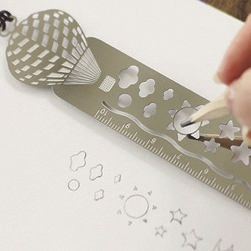 Wer Bookmark Retro Hình Bể Cá Rỗng Bằng Kim Loại 4 Kiểu Khác Nhau Tinh Tế