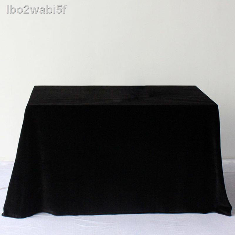 ☸ ๑ lbo2wabi5fDày tùy chỉnh văn phòng triển lãm hội nghị bàn khăn trải váy vải nhung không rụng lông