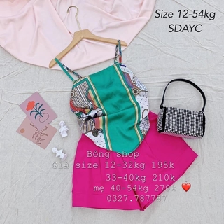 [Mã SHOPBONG3 giảm ngay 50k cho đơn 299k] SET ĐÙI ÁO YẾM CỘT SET ĐÙI CỰC XINH CHO BÉ GÁI