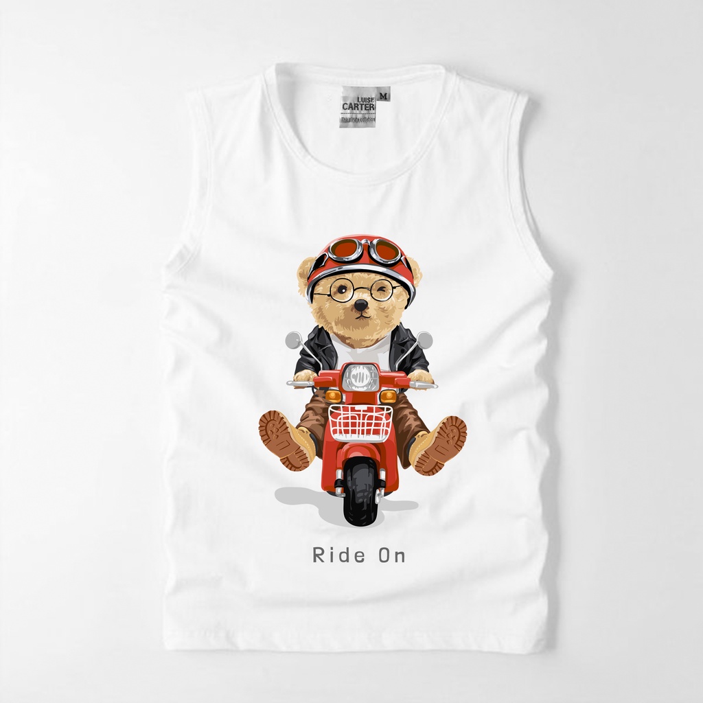 Áo ba lỗ nam Rich Kids Store Tank top nam nữ kiểu lót form rộng sát nách co giãn mềm mịn tập gym mẫu 07 - 12