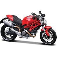 MÔ HÌNH LẮP RÁP xe Moto Ducati Monster 696 - Maisto tỷ lệ 1:12