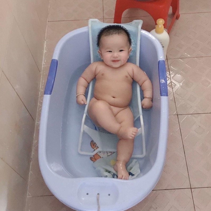 Lưới tắm kèm gối cao cấp hàng VN an toàn cho bé