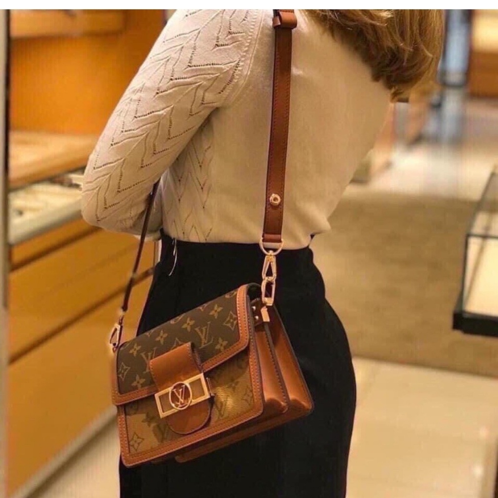 Túi xách nữ mã L03, đeo chéo, quai xách, túi hộp vuông, chất liệu da cao cấp, hàng quảng châu siêu đẹp