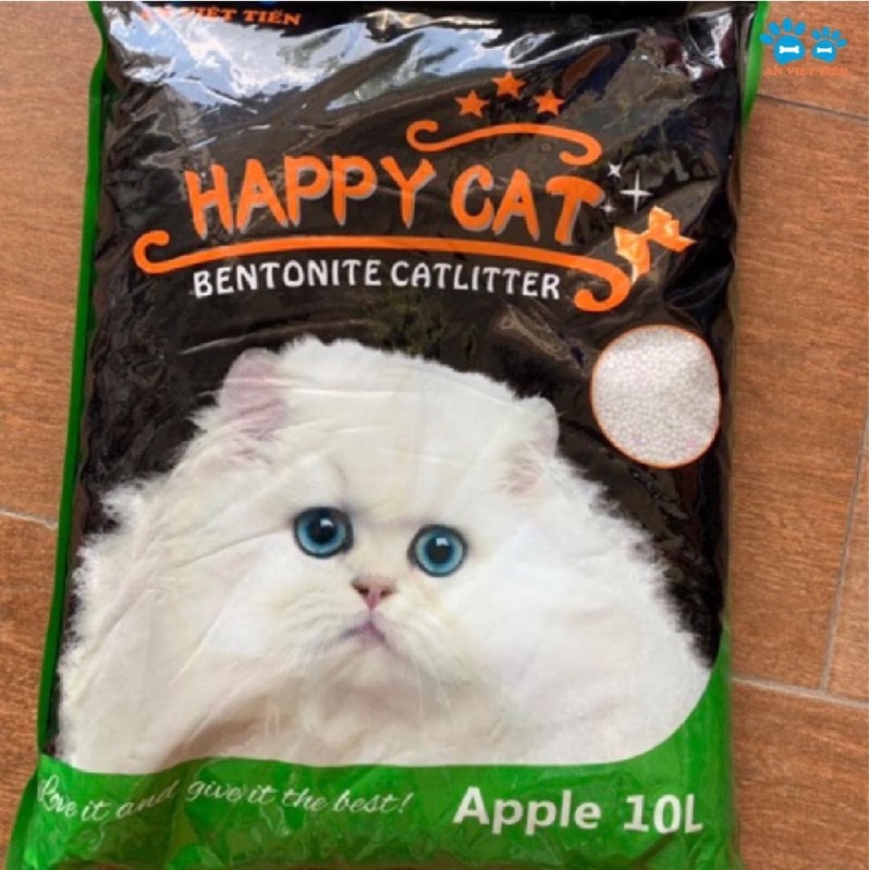 Cát Mèo Happy Cat túi 10Lít đủ các loại mùi