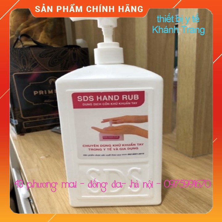 Nước rửa tay khô SDS( hàng chính hãng)chai 1 lít